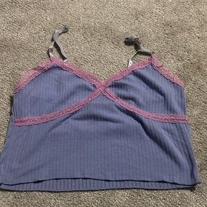 Wild Fable Lavender and Pink Lace Cami